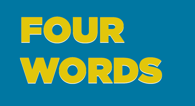 Four Words: September 2013